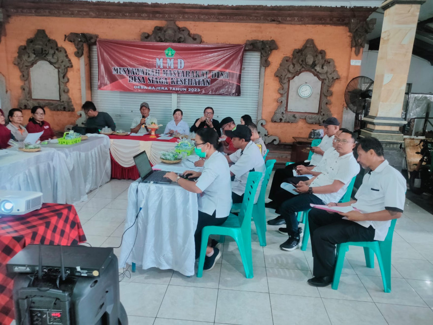 MUSYAWARAH MASYARAKAT DESA  2023 DESA BAJERA