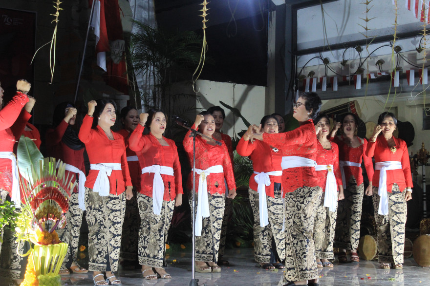 MALAM KESENIAN PERAYAAN HUT RI KE 79 TAHUN DESA BAJERA