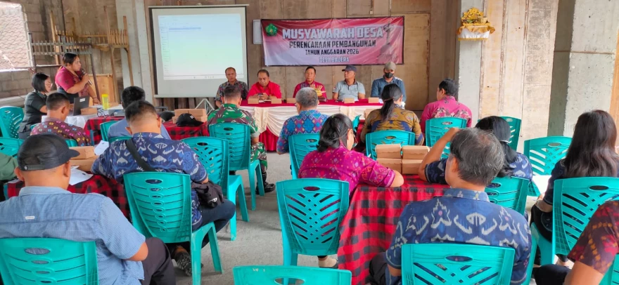 MUSDES PERENCANAAN PEMBANGUNAN DESA BAJERA tahun 2026